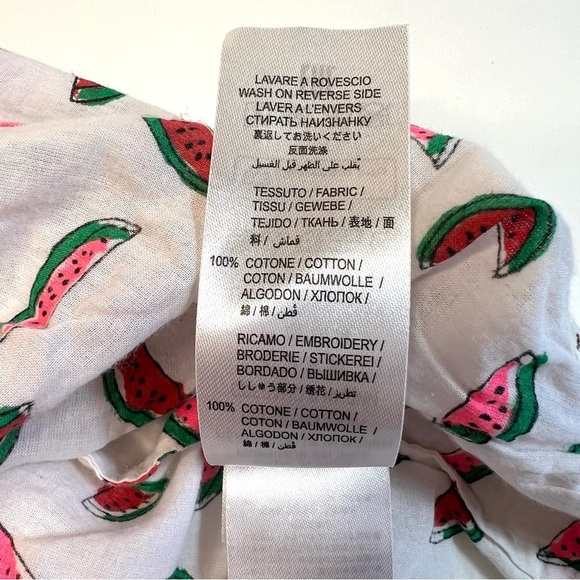 Stella Mccartney Kids Stella Watermelon Print Cotton Romper Size 9 months - Picture 10 of 11